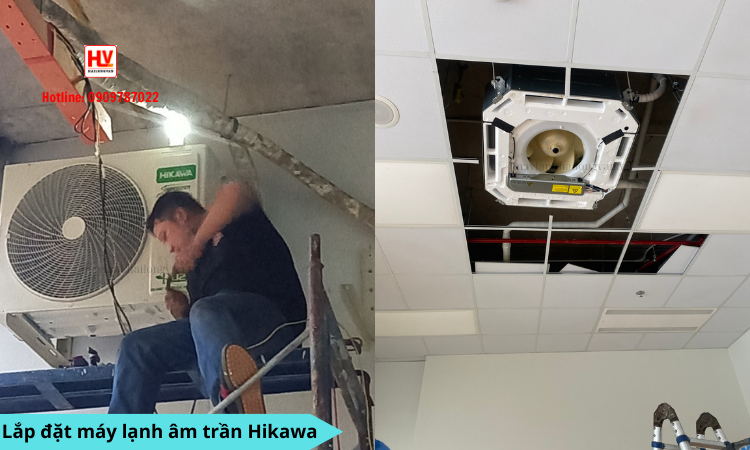 Hệ thống chuyên phân phối máy lạnh âm trần Hikawa tại HCM