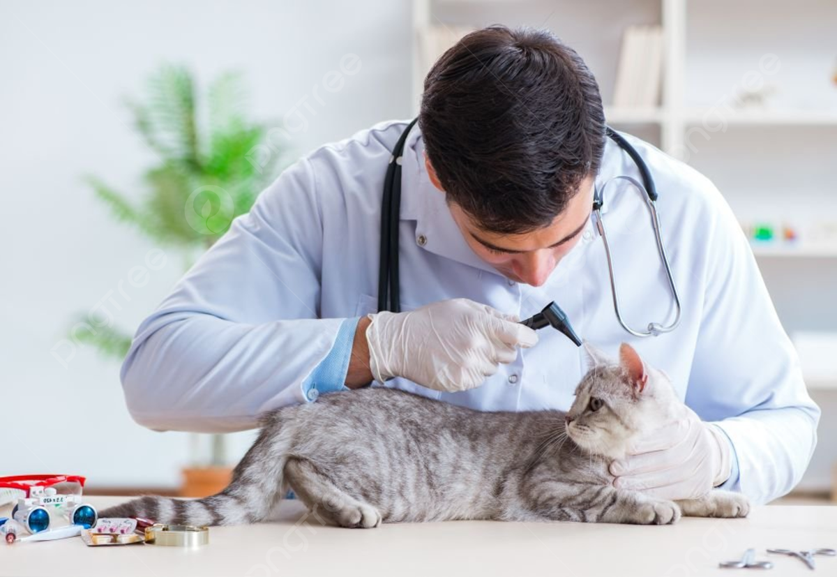 Nền Bác Sĩ Thú Y Kiểm Tra Con Mèo Bị Bệnh Trong Bệnh Viện Bác Sĩ Thú Y Kiểm  Tra Con Mèo Bị Bệnh Trong Bệnh Viện Hình Chụp Và Hình ảnh