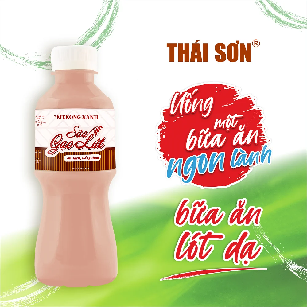 Sữa Gạo Lứt Mekong Xanh