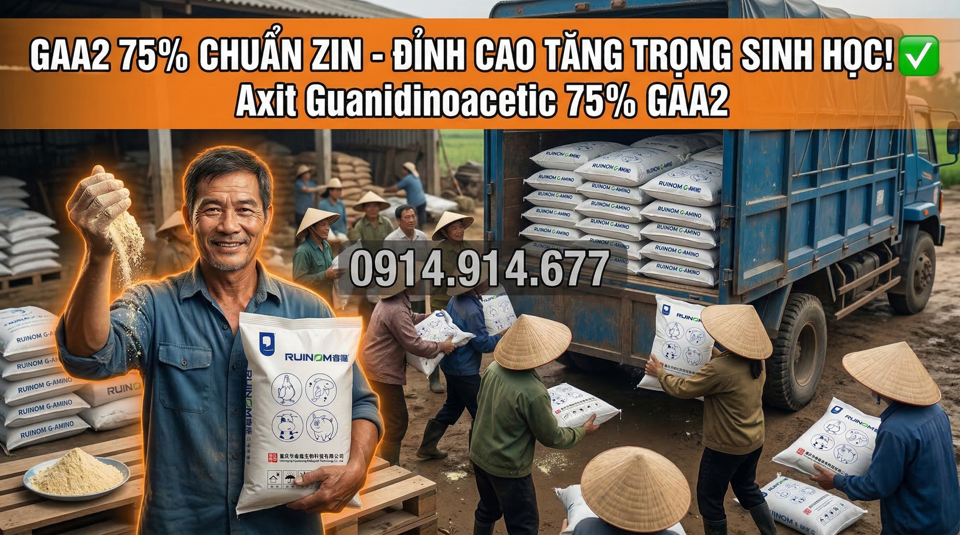 Axit Guanidinoacetic 75% GAA2-3.webp