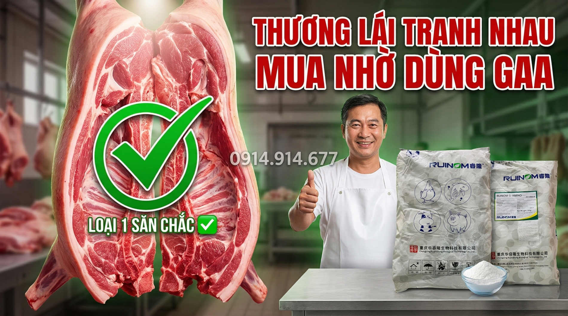 Axit Guanidinoacetic 96% GAA1.webp