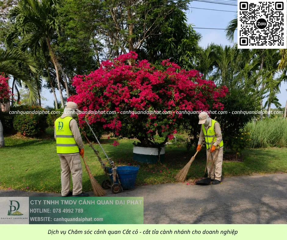 Dịch vụ chăm sóc cây xanh - cắt cỏ doanh nghiệp đồng nai 270526.webp