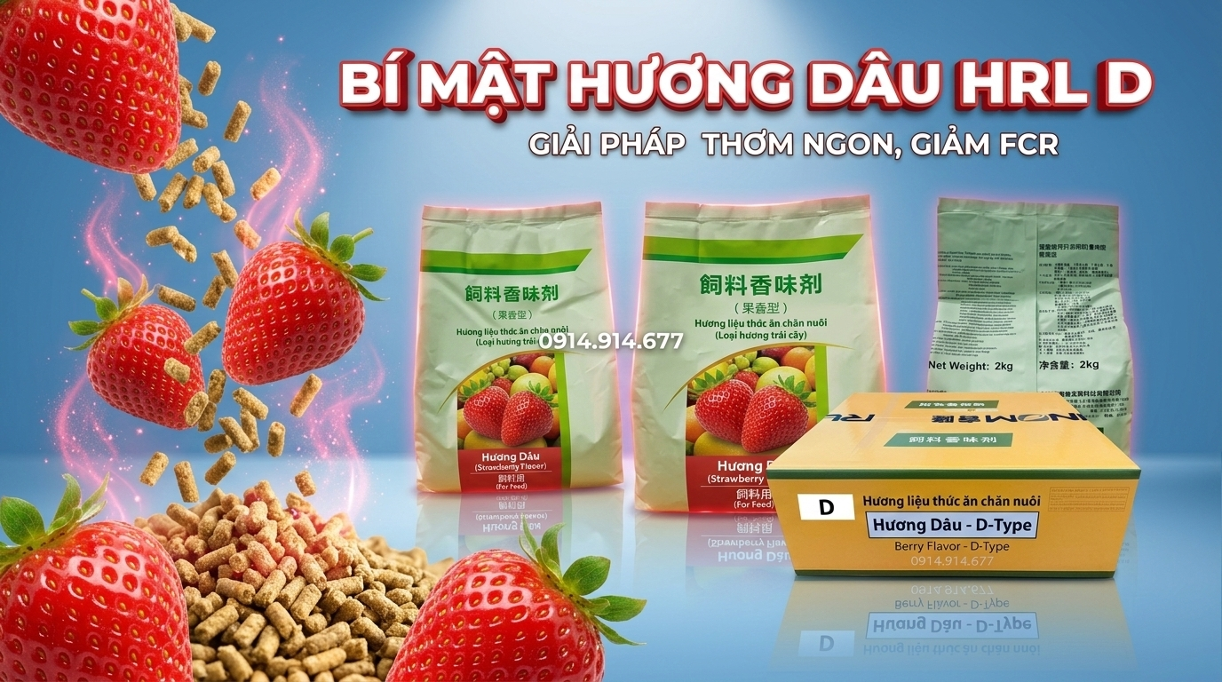 Hương dâu HRL D Feed Flavor (Fruit Type)-6.webp