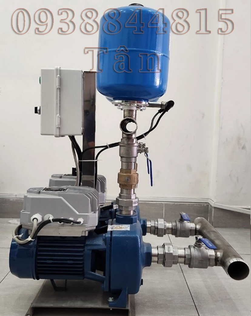 Cụm 2 bơm pentax tăng áp có biến tần