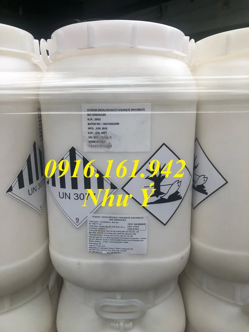 SDIC - Chlorine hữu cơ 25 kg 1.webp