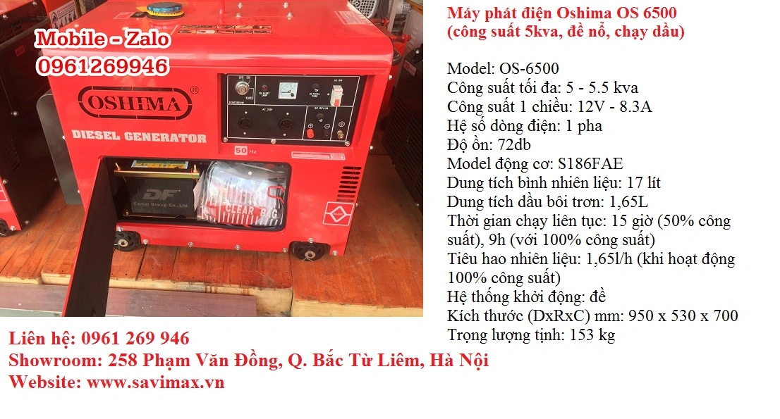 Thong so Oshima 6500 moi.webp