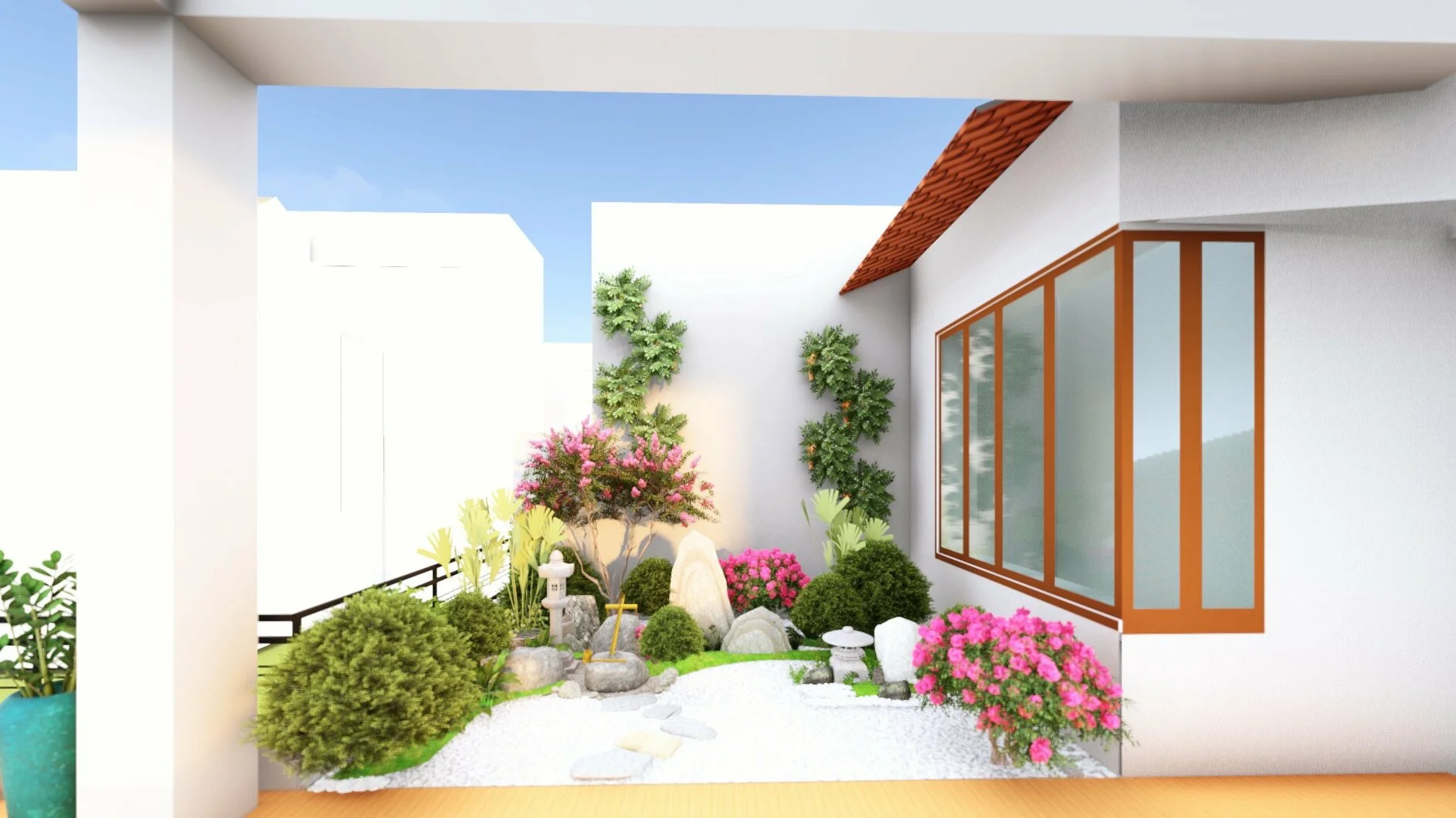 Chuyên Thiết Kế Thi Công Cảnh Quan Sân Vườn Xí Nghiệp, Nhà Máy, Khu Công Nghiệp