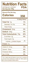 Nutrition facts -FDA - dai thom 8.webp
