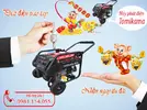 Máy phát điện chạy xăng tomikama 4800 giá lẻ.webp