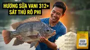 Hương Sữa Vani 312+ Bí Quyết Mồi Câu Cá Rô Phi Bất Bại -1.webp
