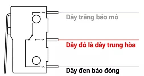 cách đấu điện van bướm tín hiệu điện