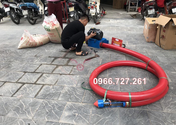 Máy hút hạt, nông sản, hút thóc, lúa, cà phê, hút cát khô, hút trấu  Kawasaki VMH5500