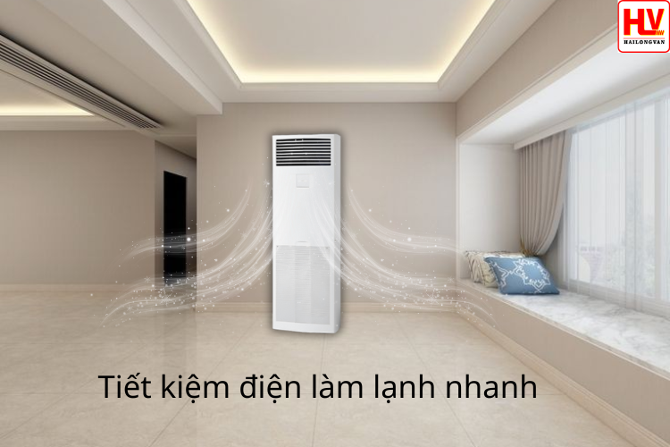 máy lạnh tủ đứng SkyAir Inverter  làm lạnh nhanh