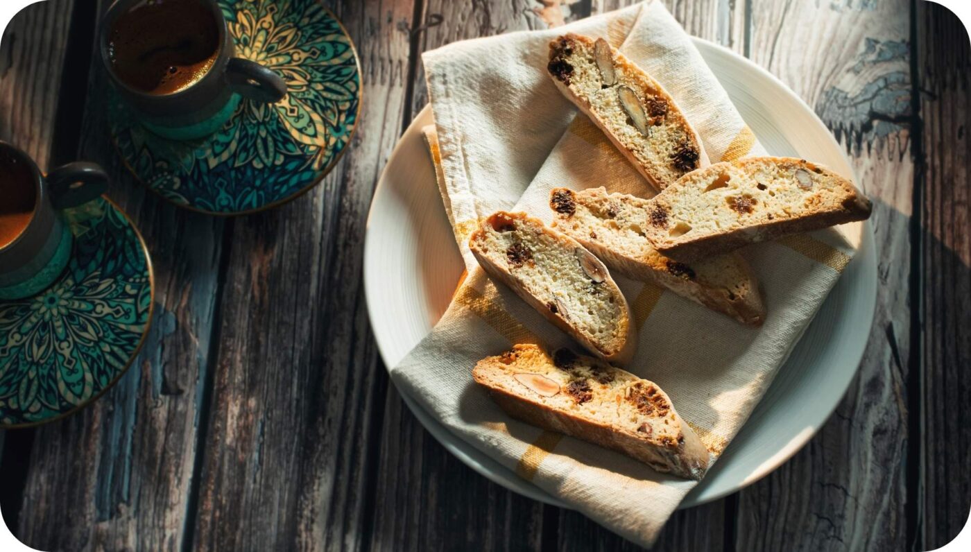 bánh ăn kiêng biscotti