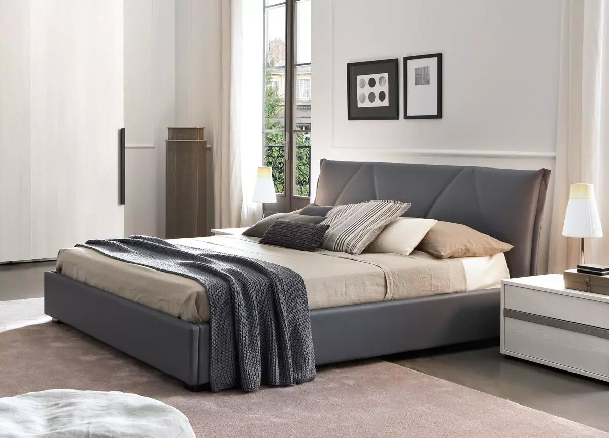 giường king size phong cách hiện đại