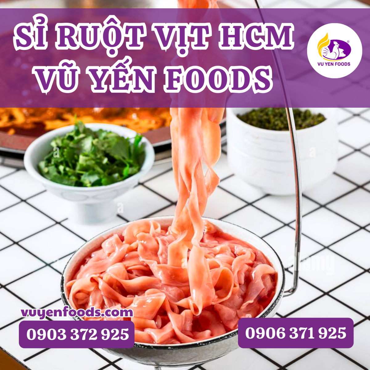 SỈ RUỘT VỊT HCM - VŨ YẾN FOODS