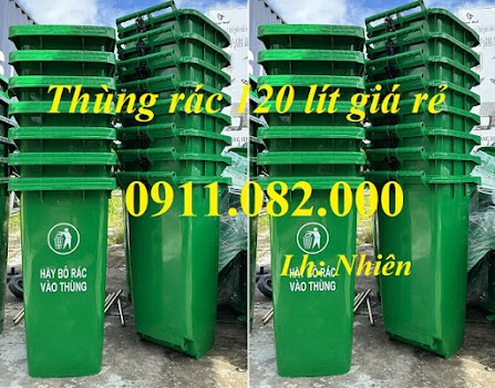 Giá rẻ thùng rác nhựa mẫu mới- thùng rác công cộng giá tốt uy tín- lh 0911082000