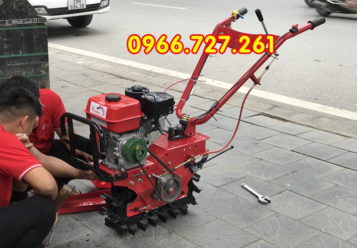 Máy xới đất, đào rãnh, lên luống đa năng Kawasaki động cơ xăng