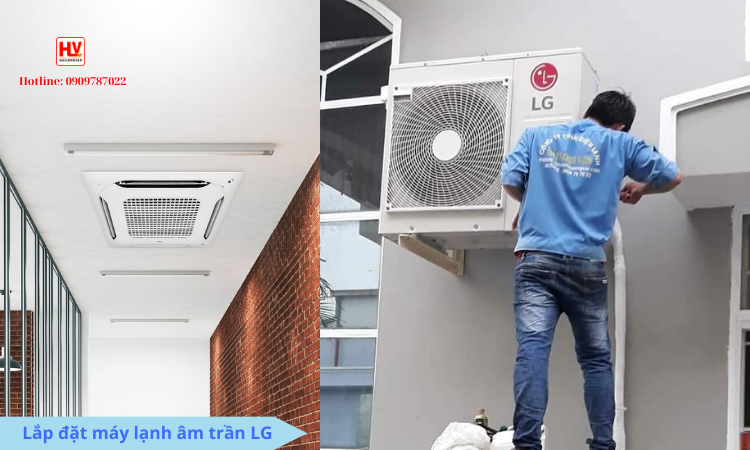 Cung cấp + thi công máy lạnh âm trần LG và Daikin 5hp (5ngựa) GIÁ RẺ